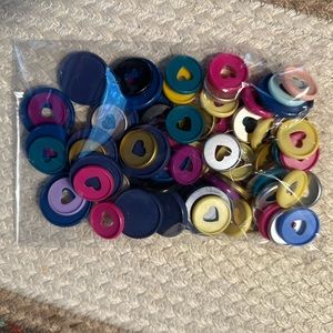 Lot of happy planner discs